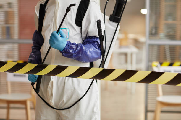 Professional Biohazard Cleanup technician working in Atlanta, TX